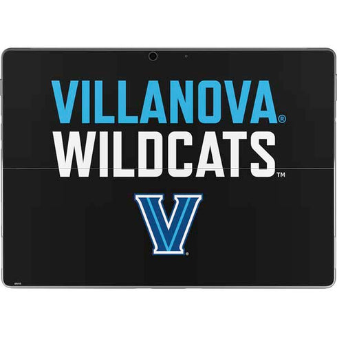 Villanova University Wildcats Black Surface Pro 8 Skin